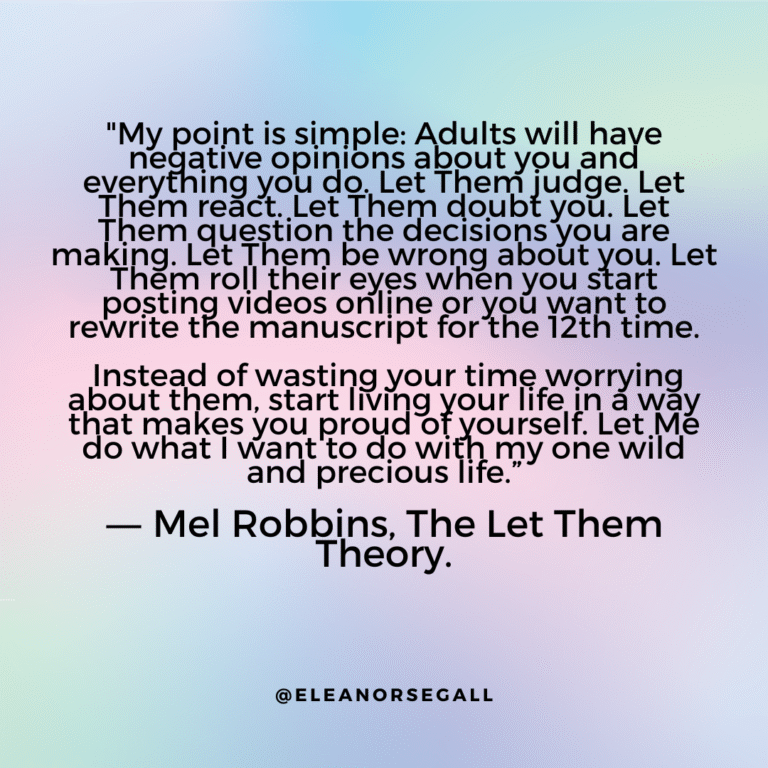 Unlocking the Power of the Let Them Theory: How Mel Robbins Transforms Mental Health and Life