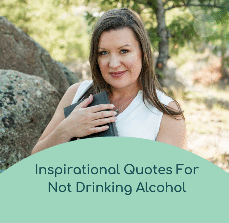 Inspirational Quotes For Not Drinking Alcohol